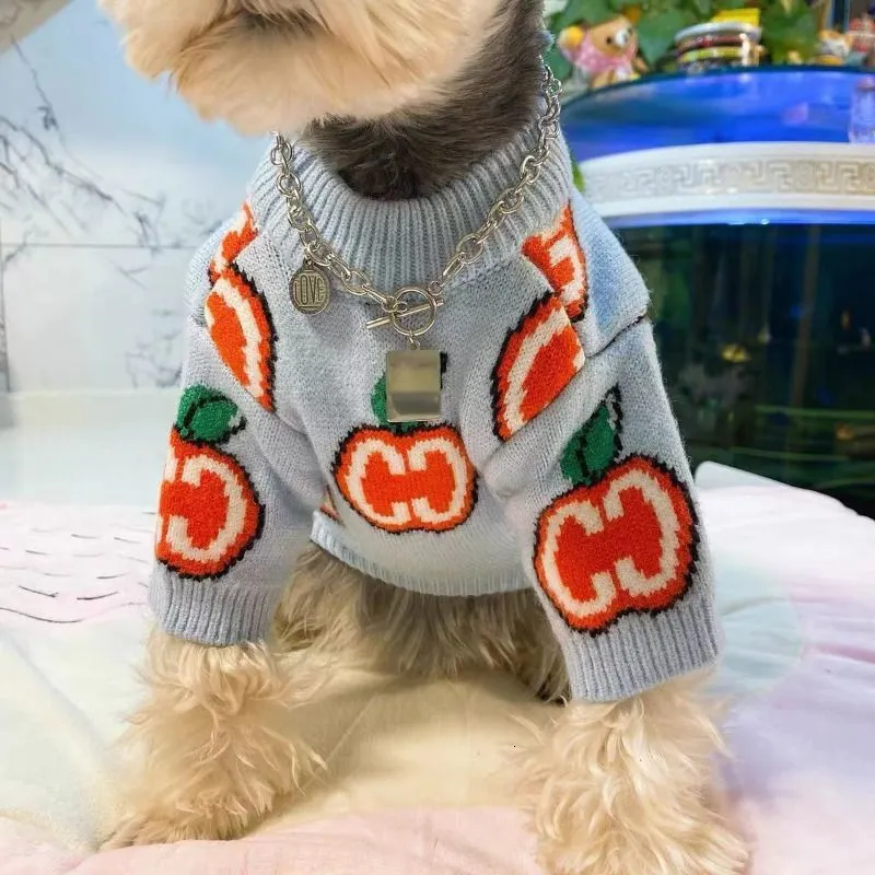 Winter Clothing Boys - レターセーター ペット犬服 コットン スウェットシャツ 犬服 暖かい