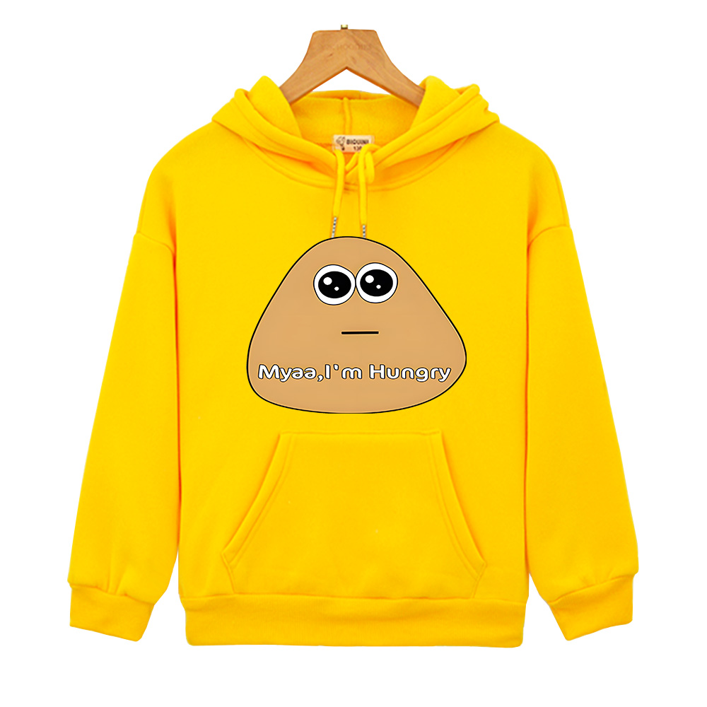 Winter Clothing Toddler Girl - 子供のためのエイリアンpou面白いパーカー、子供の漫画プリントスウェットシャツ、長袖服、幼児の女の子の服、男の子のためのトップス
