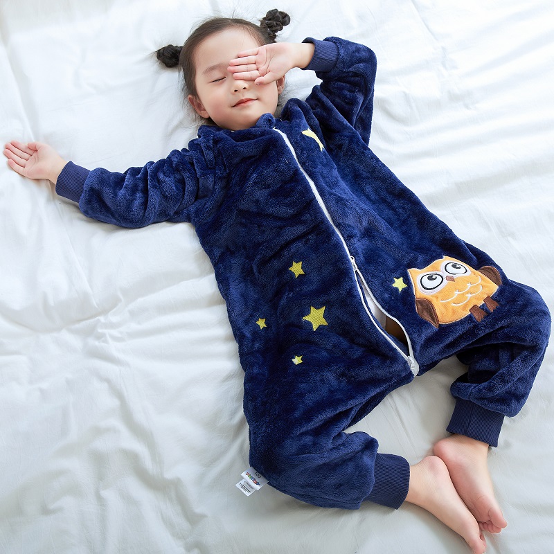 Winter Clothing Toddler Girl - MICHLEY ベビー寝袋フランネル子供パジャマ暖かい冬服幼児袋スリープサック寝具女の子男の子子供 1-6T