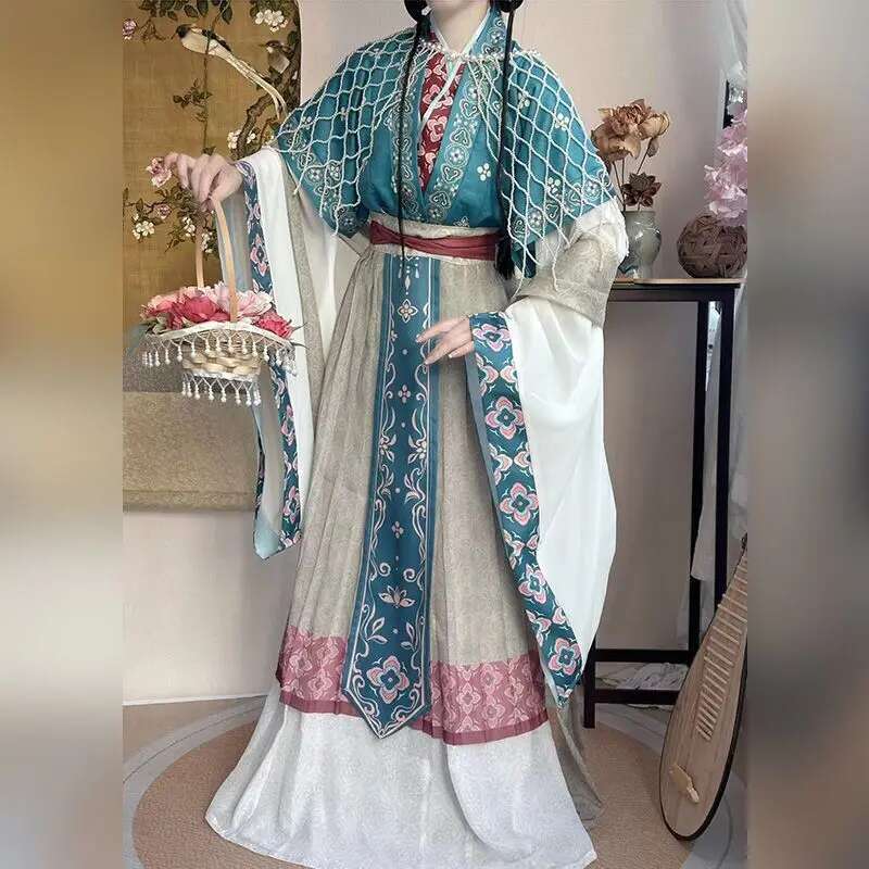 Winter Clothing Boys - 華白コレクション [Xuan Feng] 魏晋スタイル不滅修復漢服女性改善伝統服秋/冬