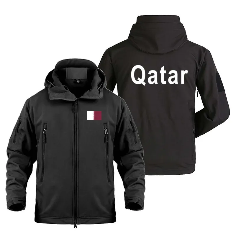 Winter Clothing Qatar - メンズウィンターソフトシェルジャケット キャンプ ハイキング ハンティング フィッシング フリース