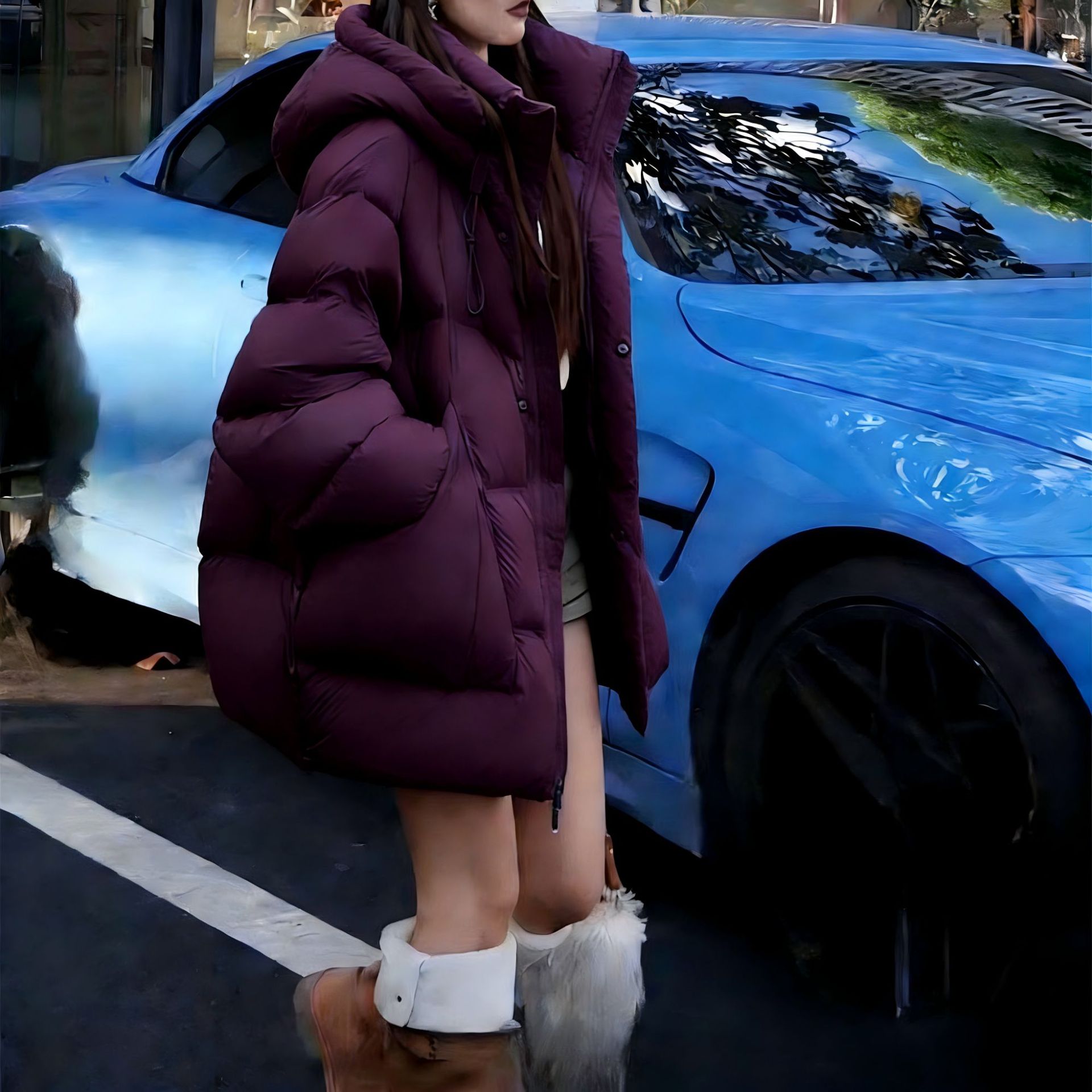 Winter Clothing Colors 2026 - ダウンコットンジャケット レディース 2026 冬 暖かい 高品質