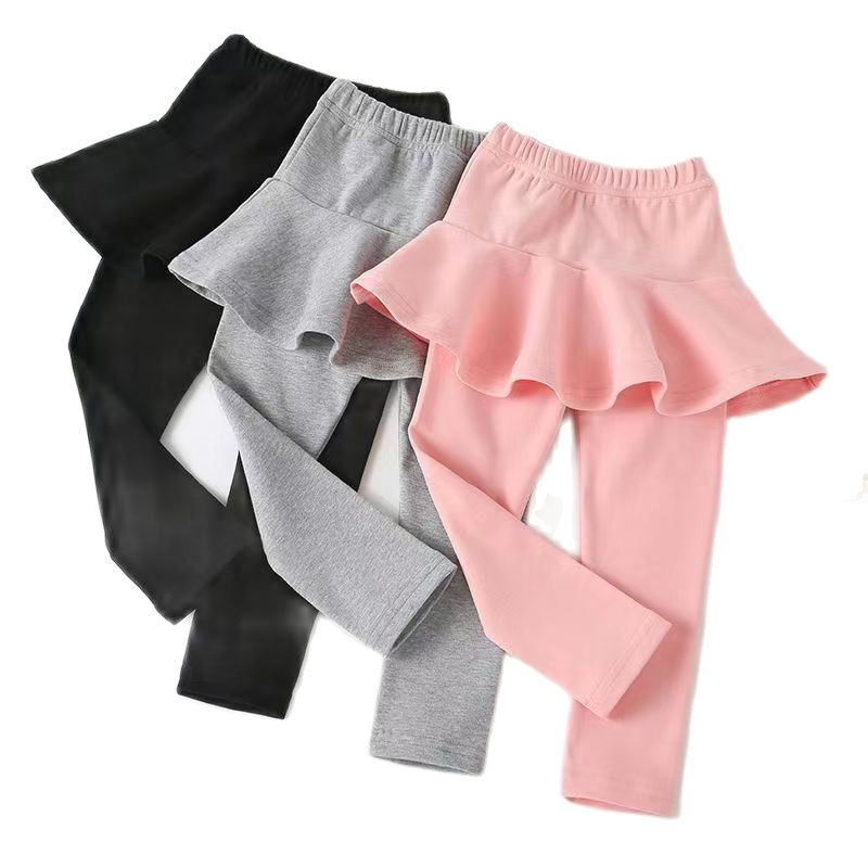Winter Clothing 1 Year Old - 子供スカートレギンス春秋レギンス女の子のための綿ベビーパンツ子供ズボンティーンエイジャーレギンス服 2-9 歳