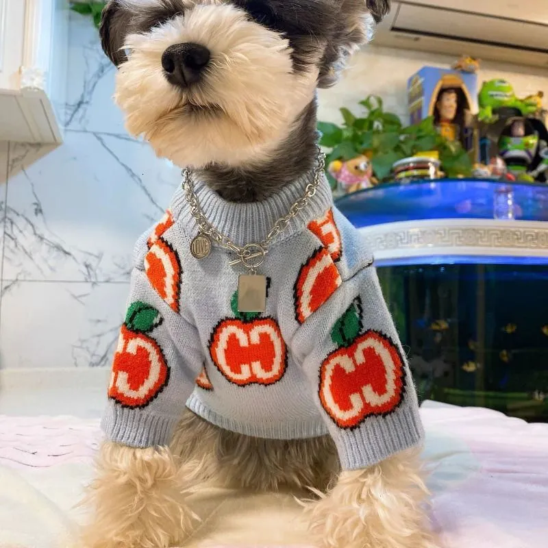 レターセーター ペット犬服 コットン スウェットシャツ 犬服 - Winter Clothing Boys のレビューと価格