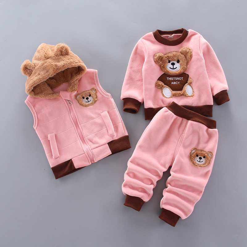 赤ちゃん男の子と女の子服セット Tricken フリース子供 - Winter Clothing 1 Year Old のレビューと価格