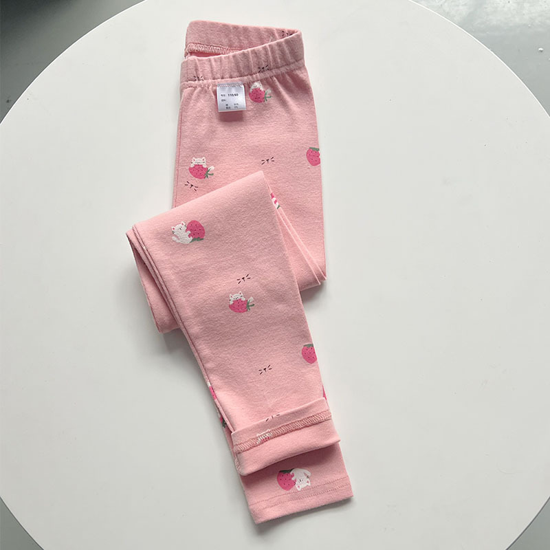 女の子レギンス秋冬パンツ子供のための厚い綿弾性子供パンツ多用 - Winter Clothing Toddler Girl のレビューと価格