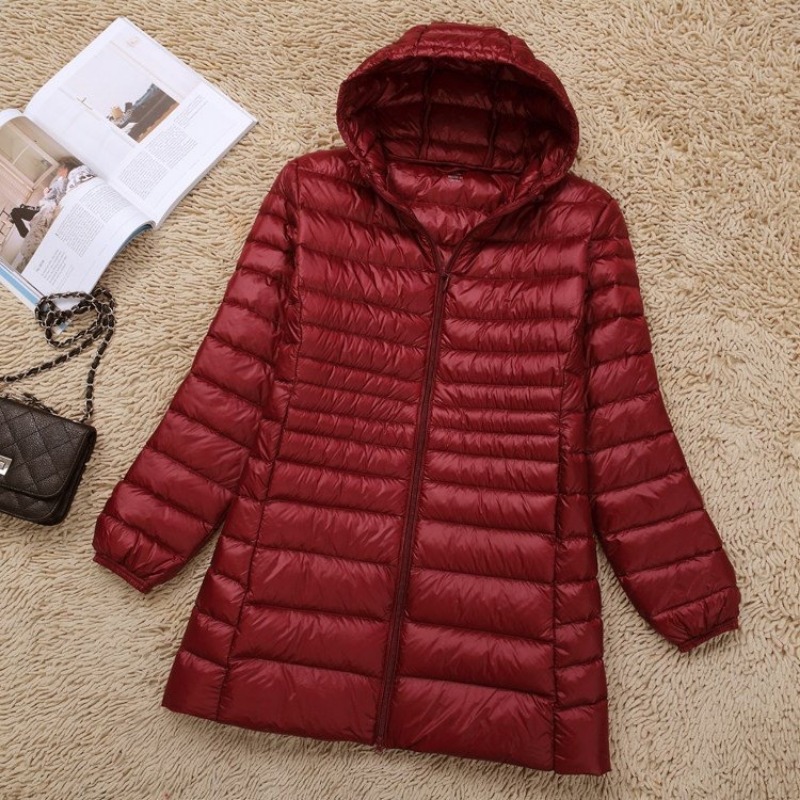 プラスサイズ 5XL 6XL 7XL 女性のフード付きパファ - Winter Clothing Deals のレビューと価格