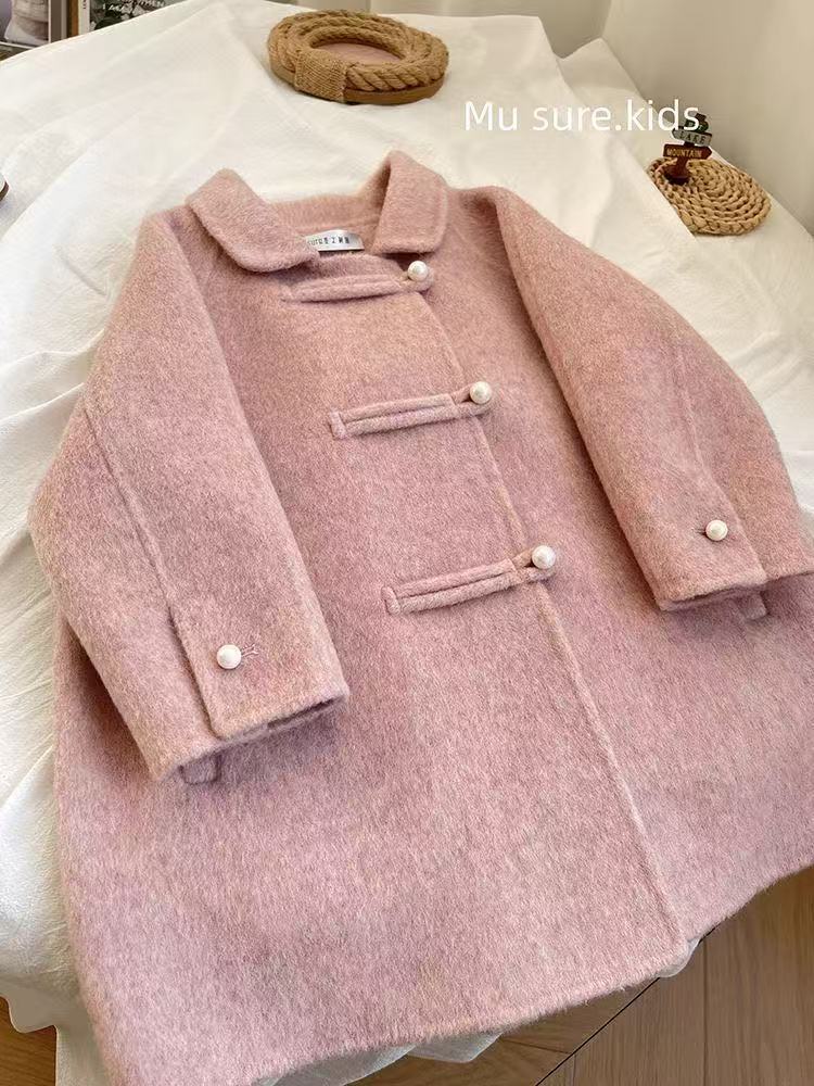 新しい女の子用秋冬ジャケットファッション幼児用キュートなオー - Winter Clothing Toddler Girl のレビューと価格