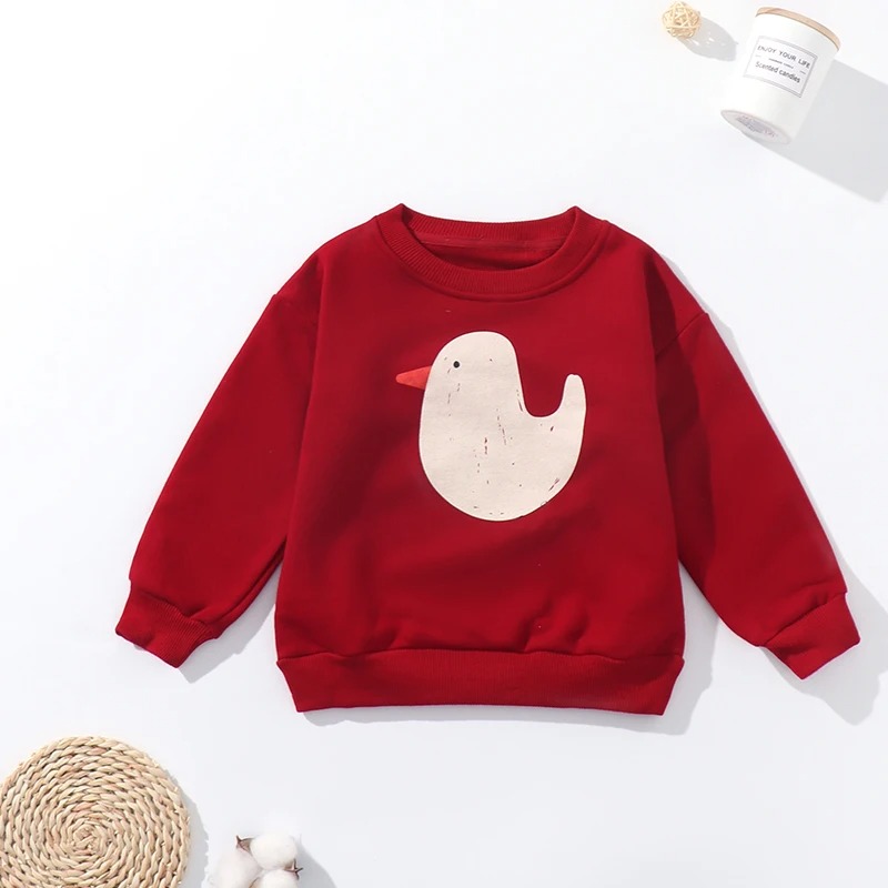 韓国イン 2024 子供の秋冬長袖 O ネックトレーナーかわ - Winter Clothing 1 Year Old のレビューと価格