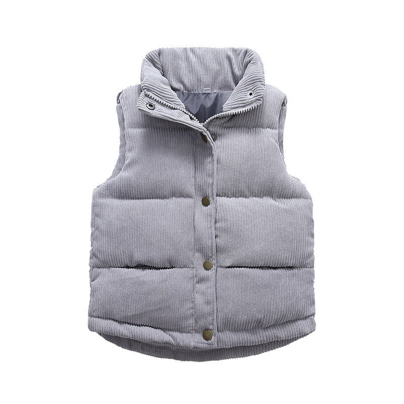 子供用コーデュロイベスト、子供用ウォームジャケット、男の子と - Winter Clothing Boys のレビューと価格