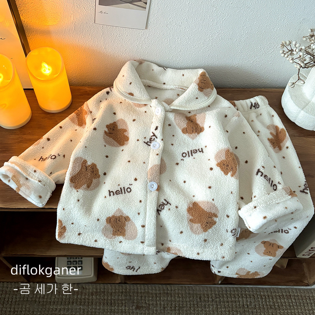 2026年新作 キッズ 秋冬 厚手 暖かい ソフトパジャマ  - Winter Clothing 1 Year Old のレビューと価格