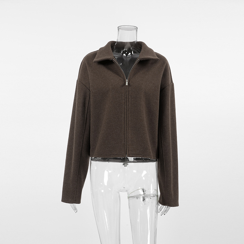 春秋 2026 ボンバージャケット女性ソフトソリッド O ネ - Winter Clothing Colors 2026 のレビューと価格