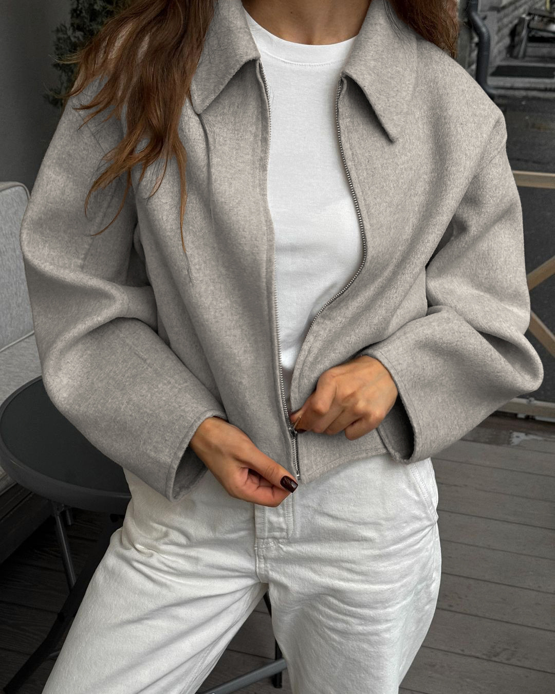 春秋 2026 ボンバージャケット女性ソフトソリッド O ネ - Winter Clothing Colors 2026 のレビューと価格