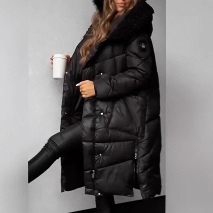 2026年新作 レディース ミドル丈 軽量 ファーカラー ダ - Winter Clothing Colors 2026 のレビューと価格