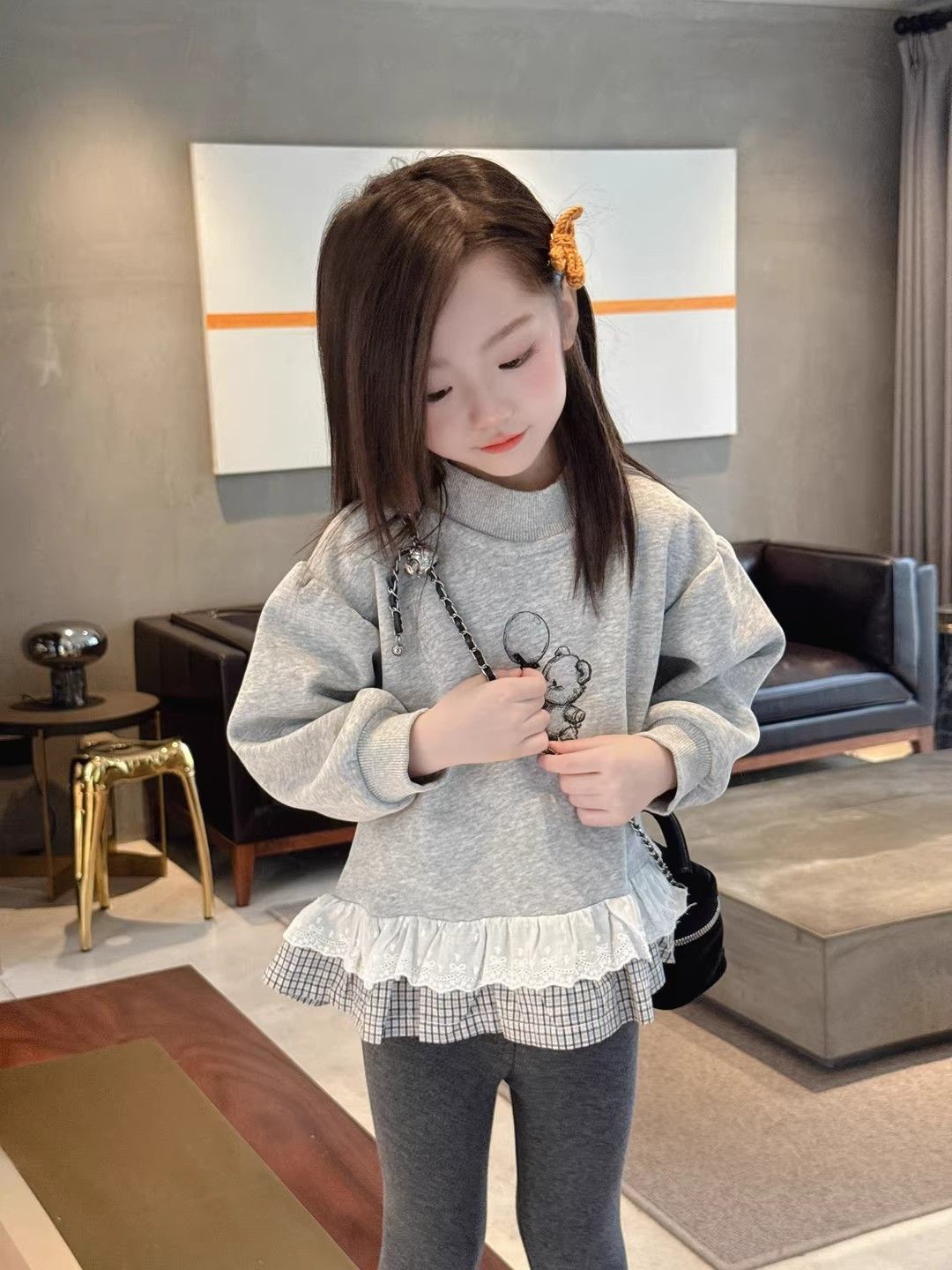 幼児女の子秋冬スウェットシャツ新しいファッションキッズフリー - Winter Clothing Toddler Girl のレビューと価格