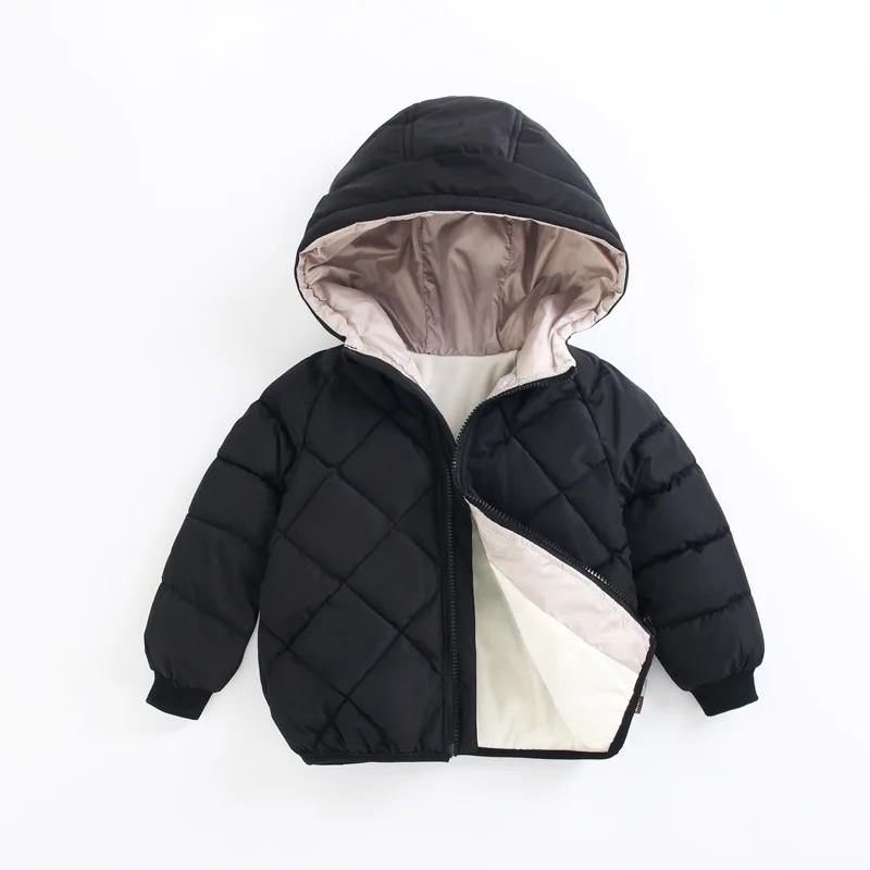 カジュアルベビーガールズ冬服キッズライトダウンコートフード付 - Winter Clothing Toddler Girl のレビューと価格
