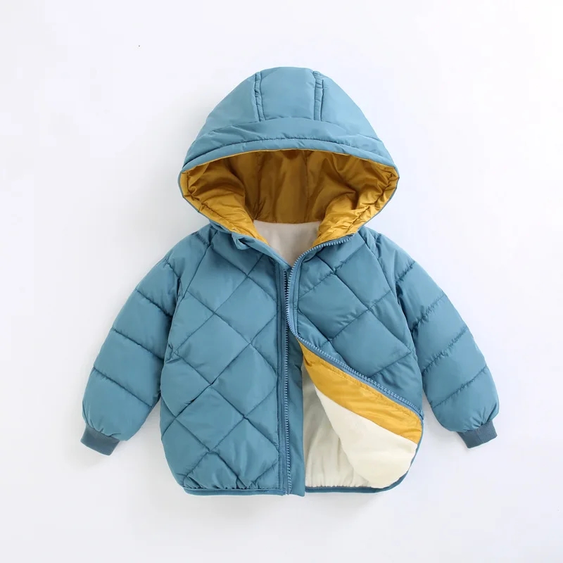 カジュアルベビーガールズ冬服キッズライトダウンコートフード付 - Winter Clothing Toddler Girl のレビューと価格