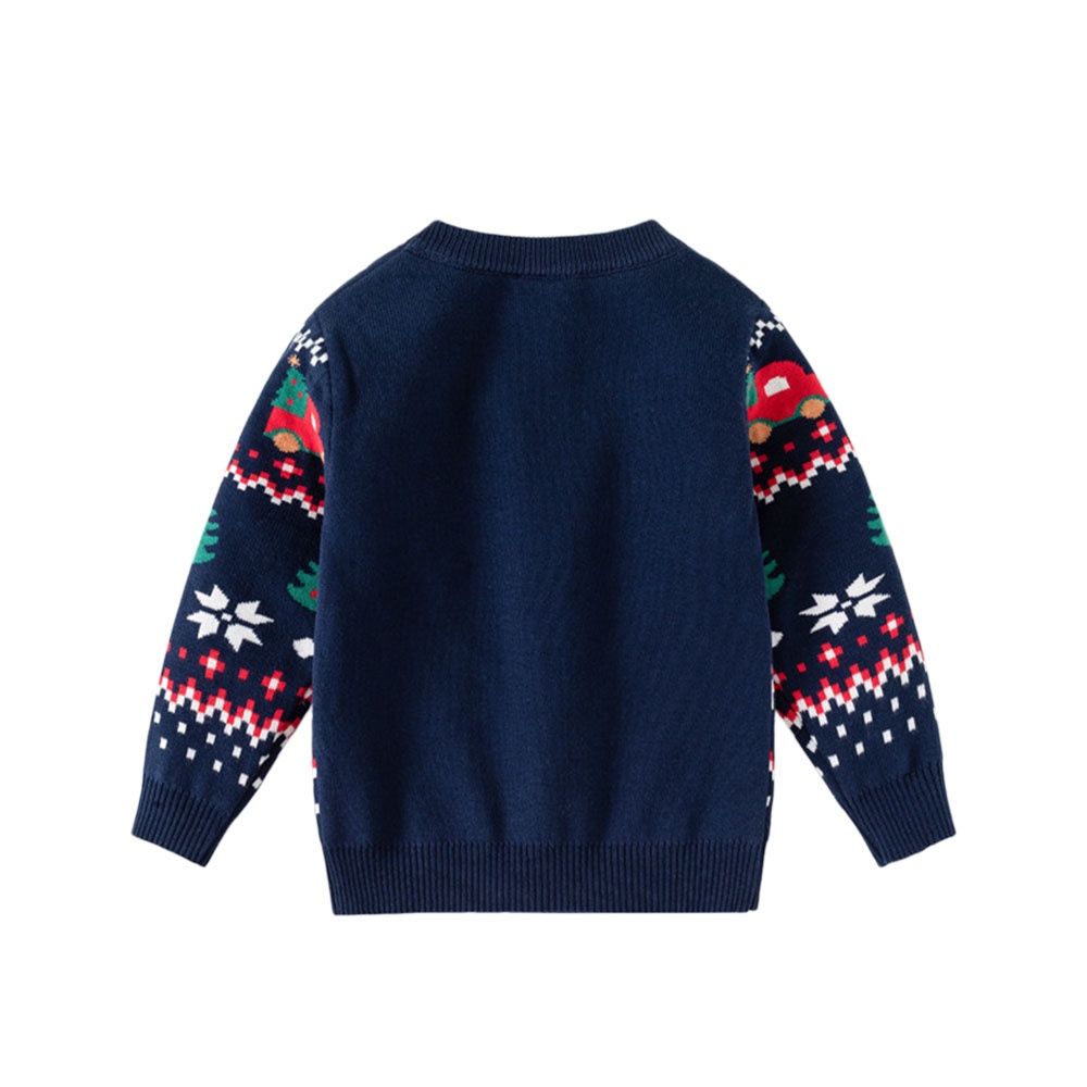 新年クリスマスセーター子供用カープリントスウェットシャツ男の - Winter Clothing 1 Year Old のレビューと価格