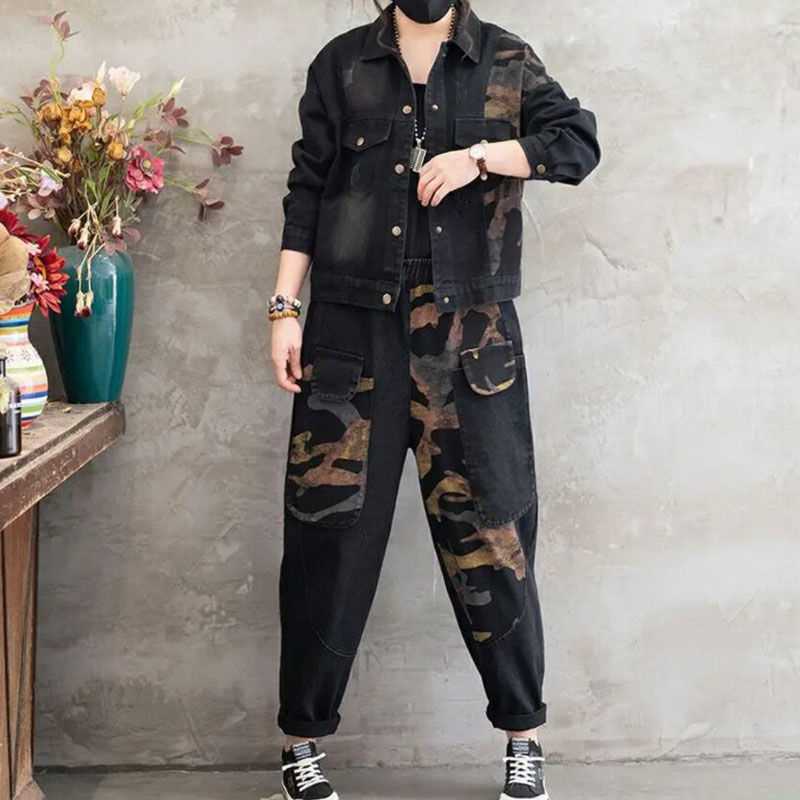 2025 秋のデニムジャケットスーツチェック柄ストライプシャ - Winter Clothing Deals のレビューと価格
