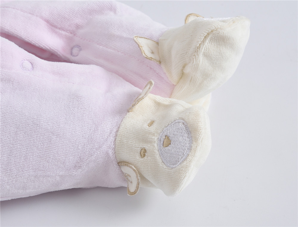 Kavkas 女の赤ちゃん服長袖綿冬暖かいロンパースクマ固体 - Winter Clothing 1 Year Old のレビューと価格